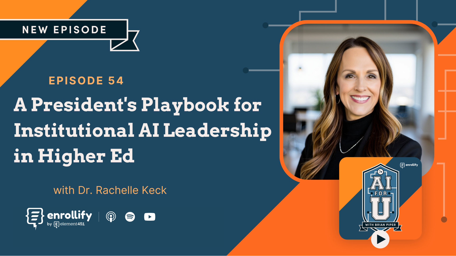 Ep. 54: A President's Playbook for Institutional AI Leadership in Higher Ed