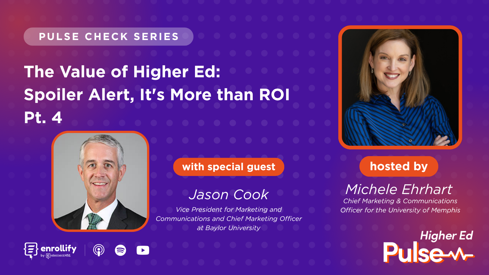 Pulse Check: The Value of Higher Ed: Spoiler Alert, It's More than ROI — Part 4
