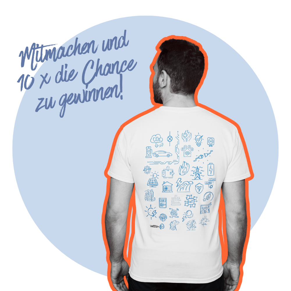 watts up T-Shirt gewinnen