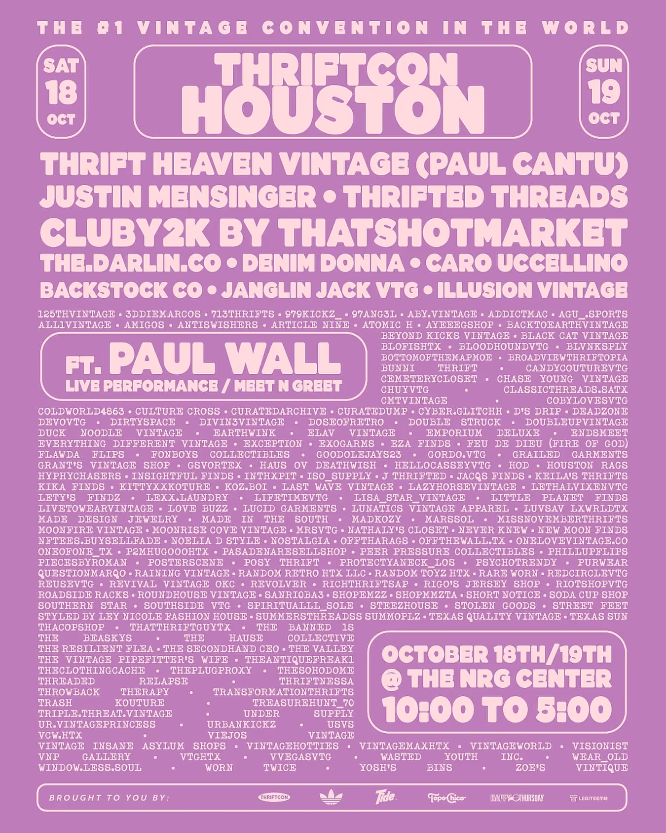 ThriftCon Event Exhibitor Lineup