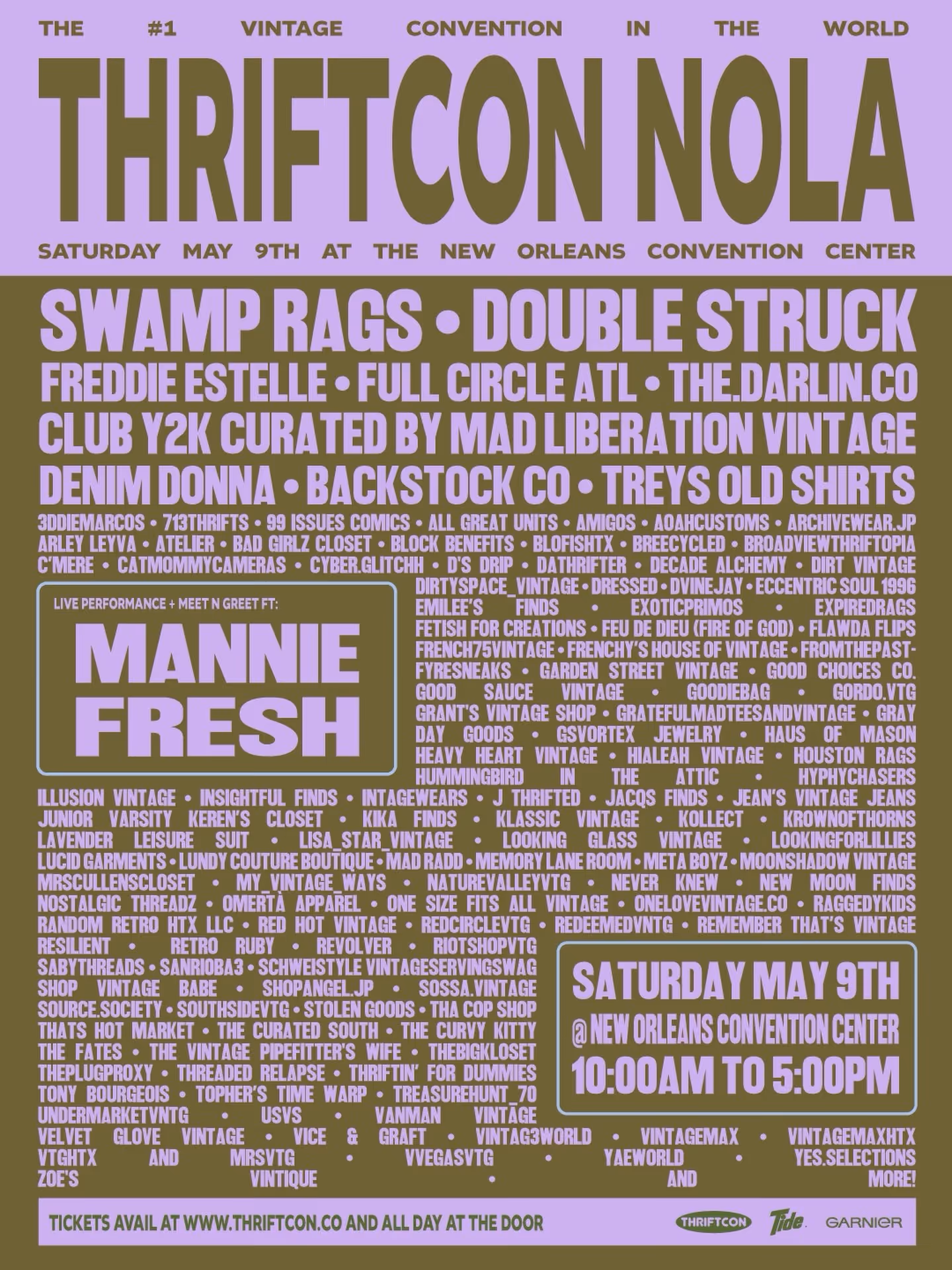 ThriftCon Event Exhibitor Lineup
