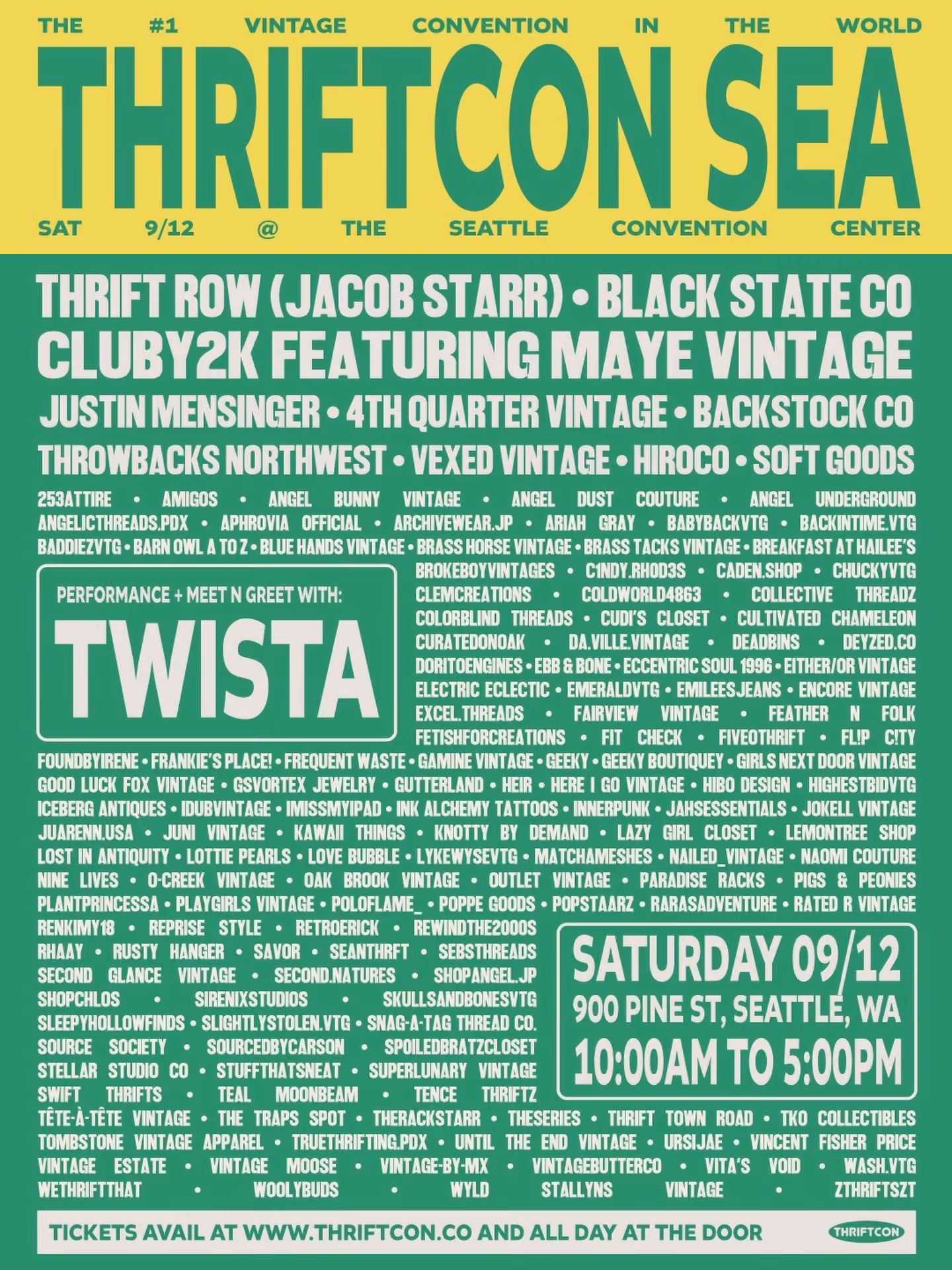 ThriftCon Event Exhibitor Lineup