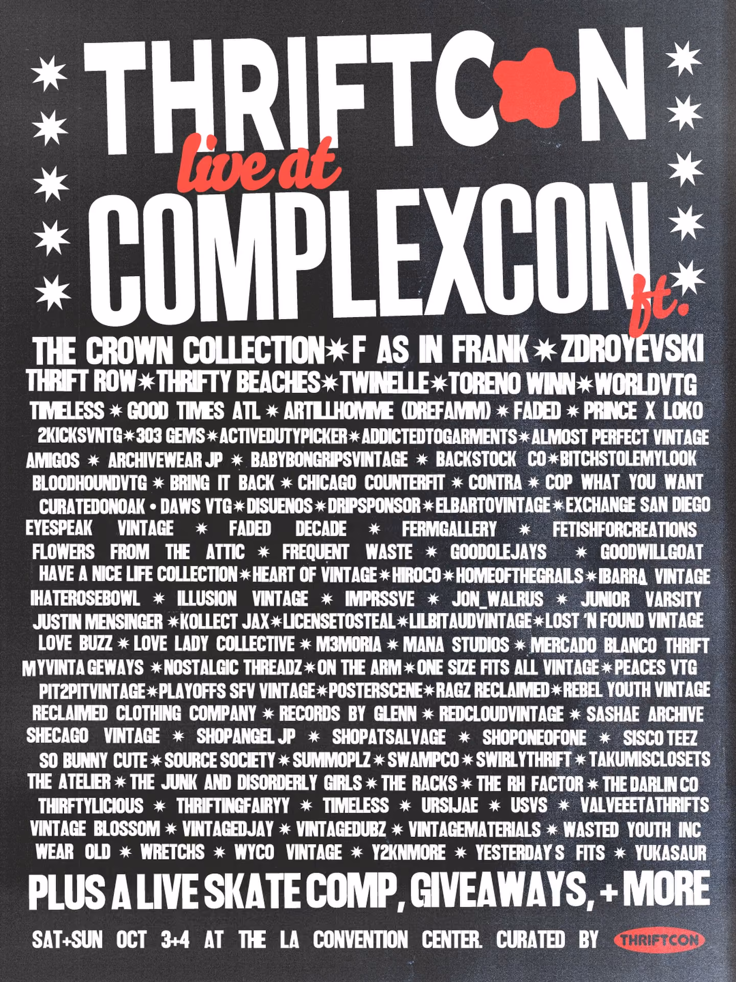 ThriftCon Event Exhibitor Lineup