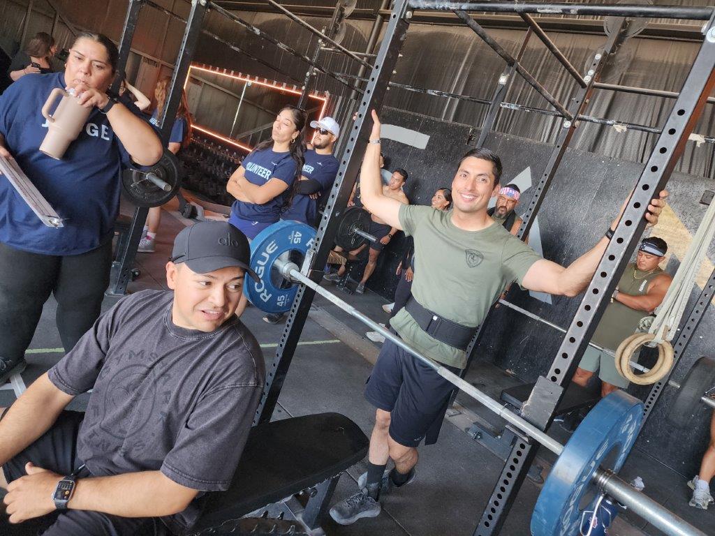 Competitors at the Texas Strong Challenge