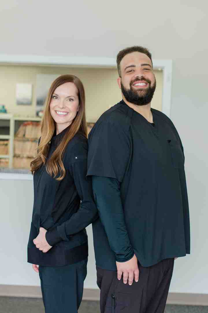 smiling family with healthy teeth - Dental Hygiene