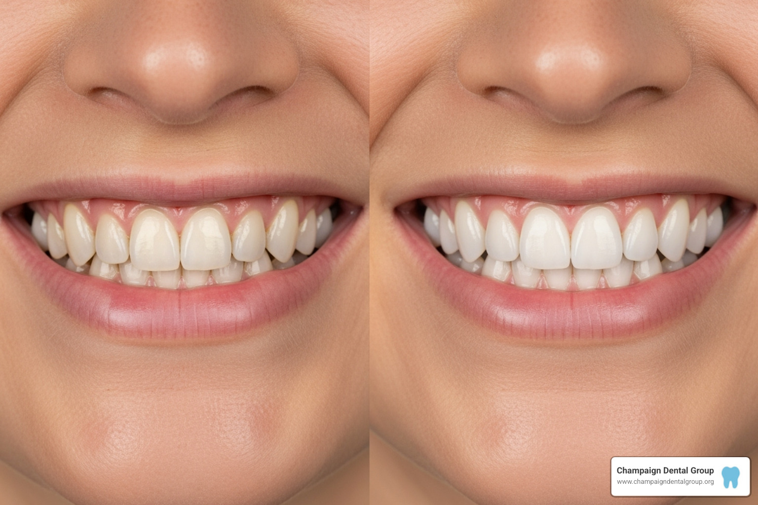 before-and-after smile makeover - can you get composite veneers with missing teeth