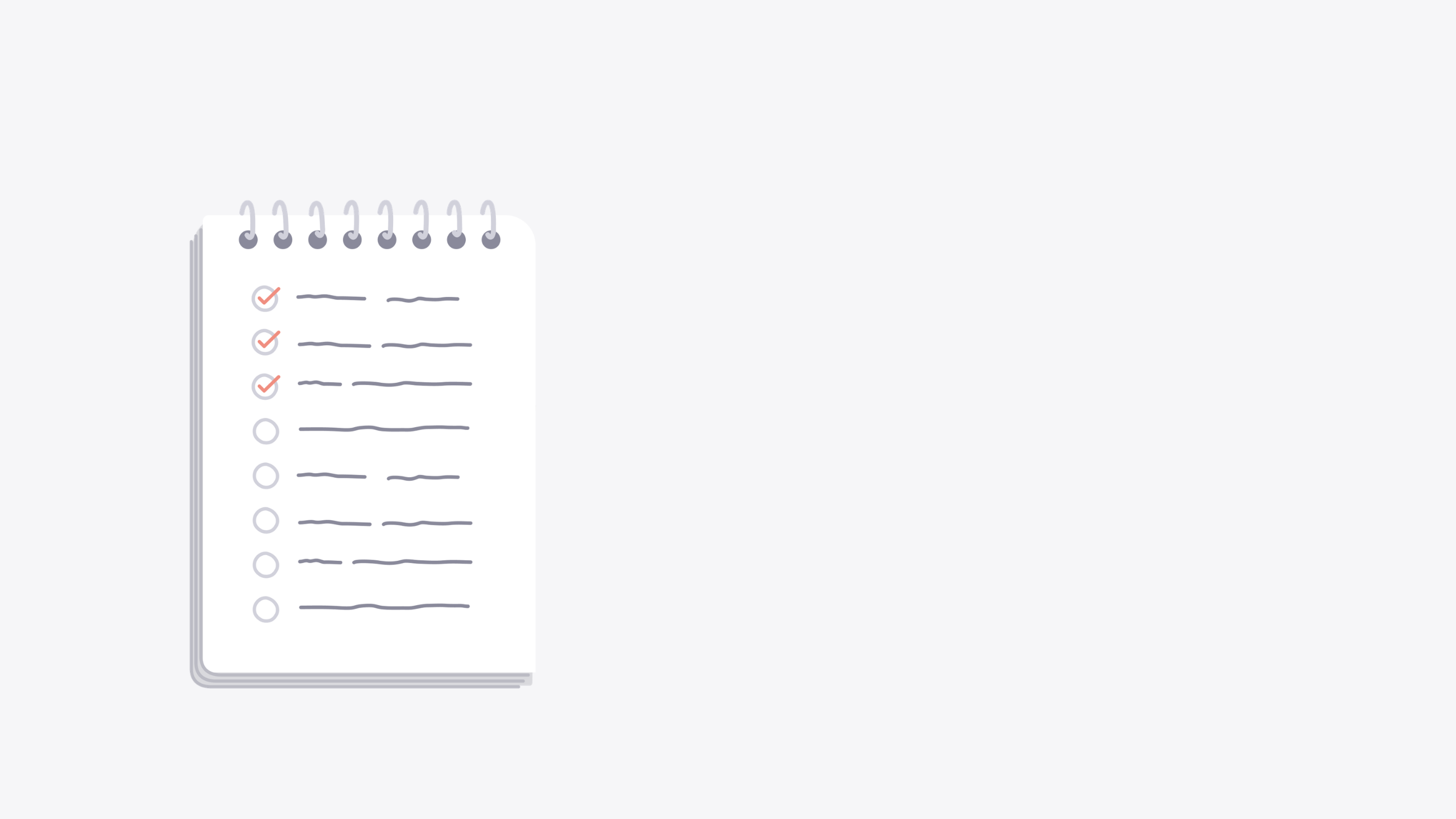 Checklist illustration representing the key questions to ask when comparing 24/7 mental health helpline providers