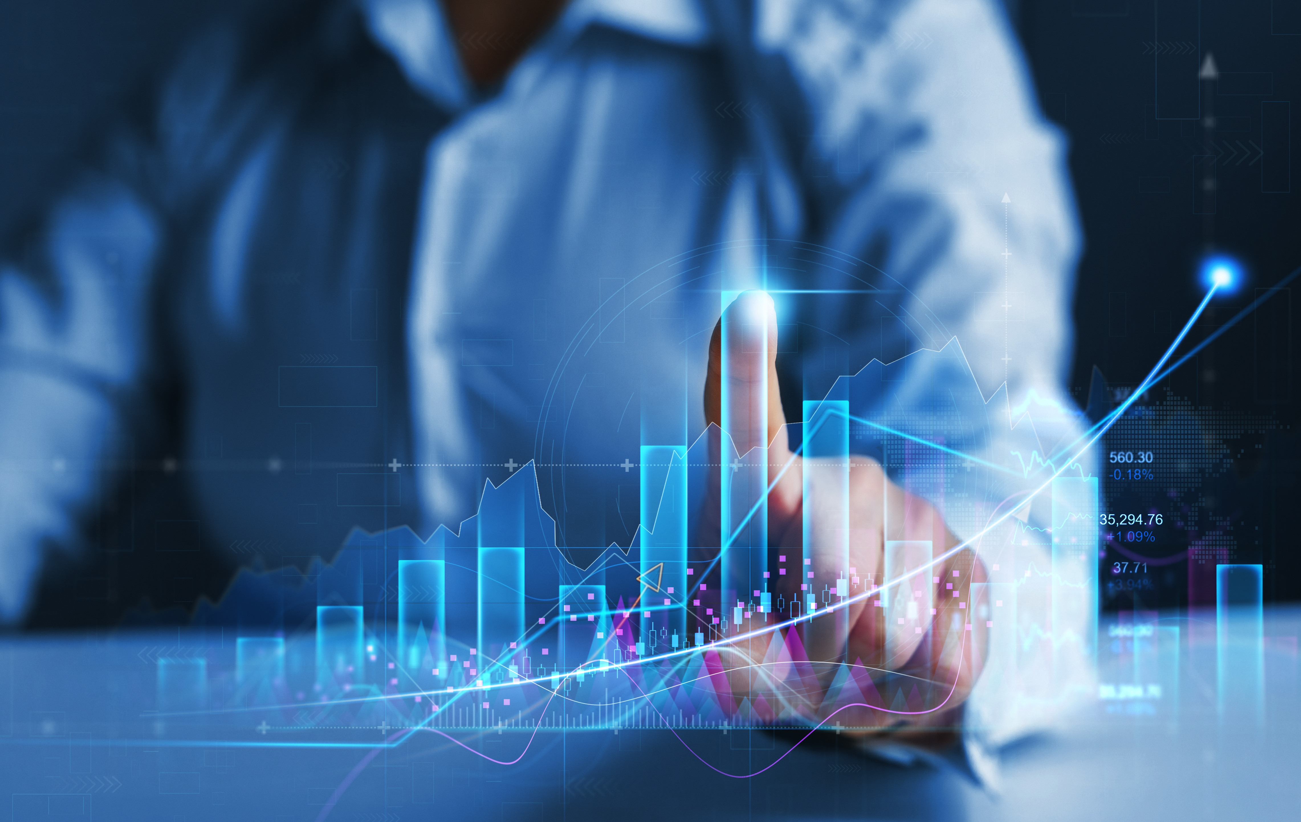 Rising marketing analytics growth chart, Lenoir City TN