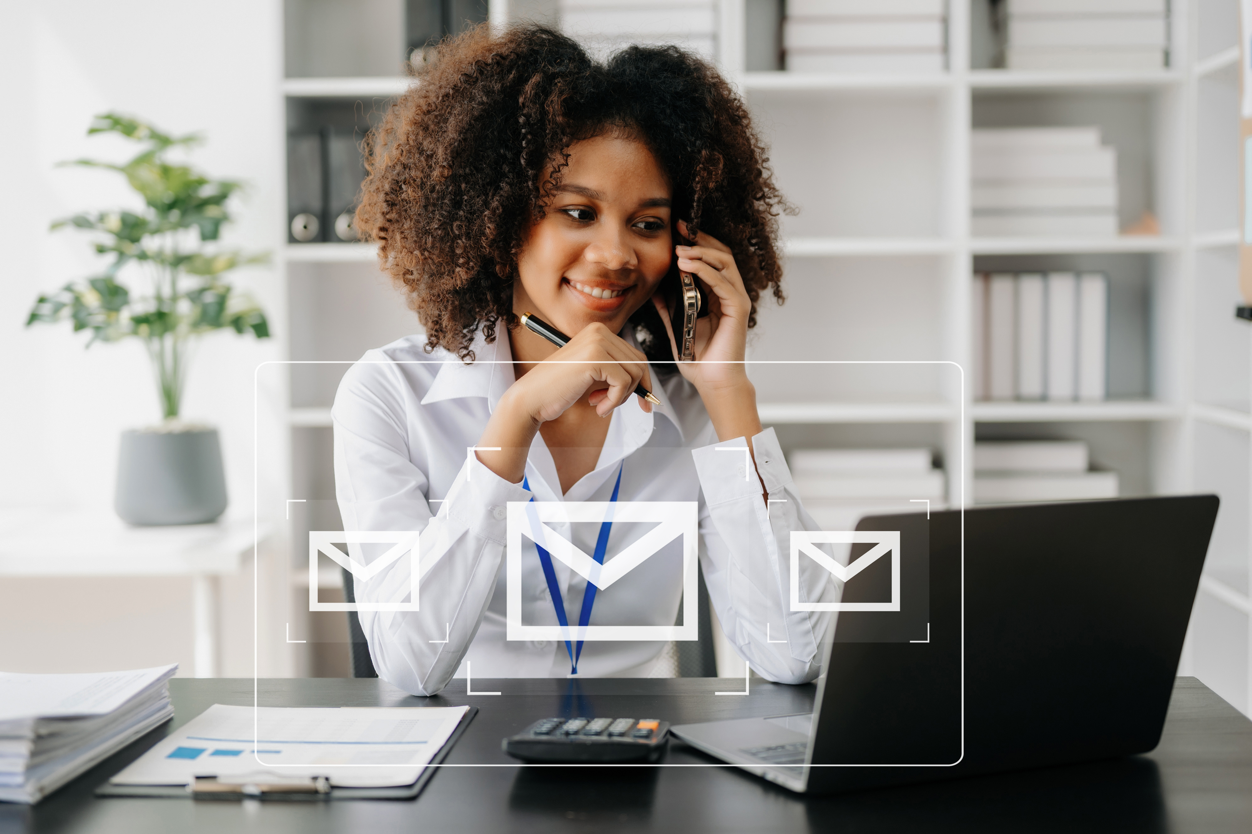 Email newsletter marketing on a laptop, Maryville TN