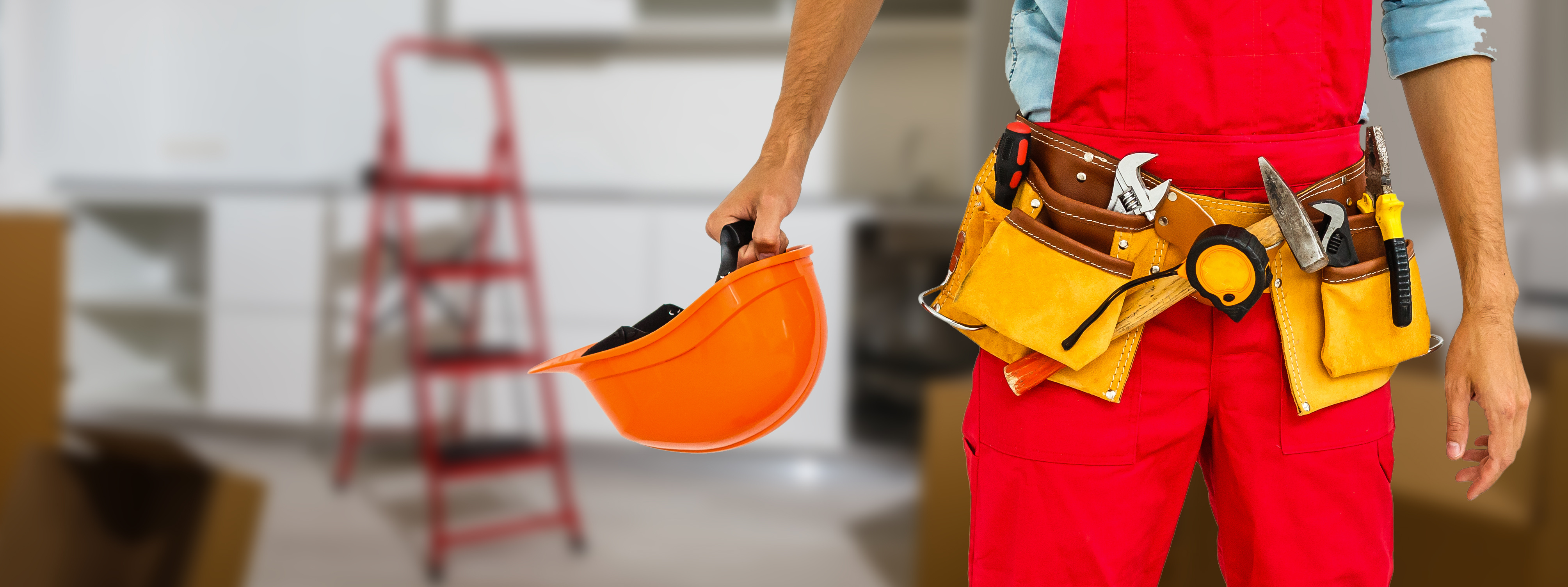 Home services contractor with tool belt, Alcoa TN