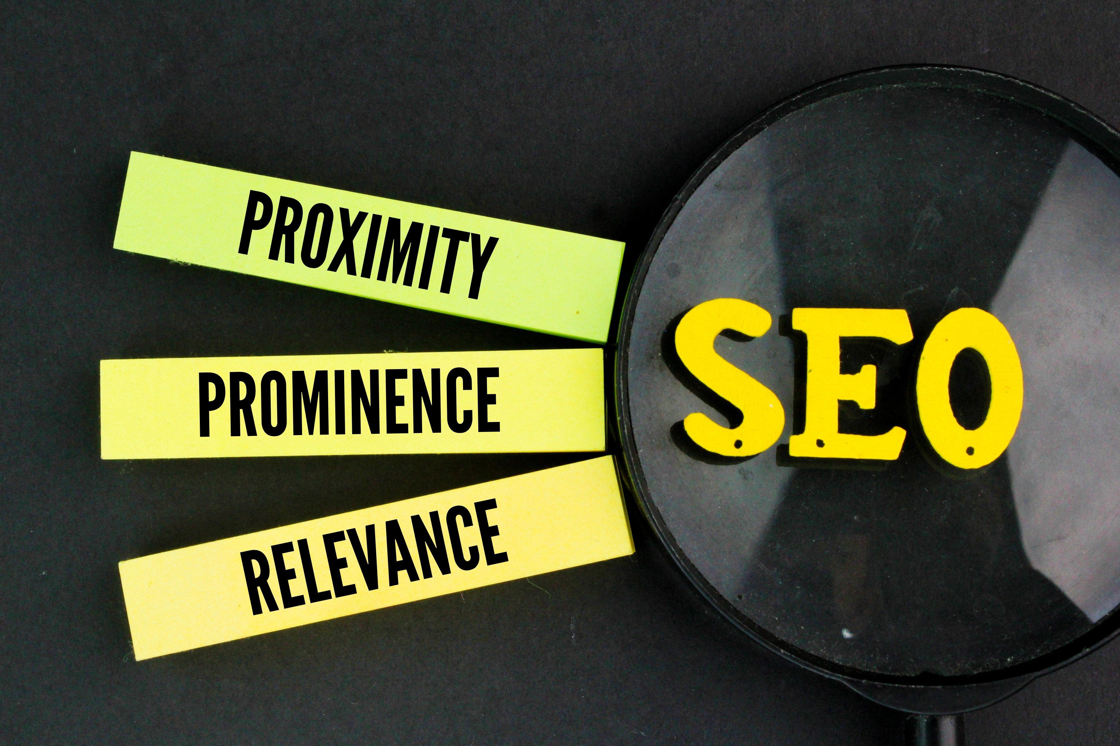Local SEO proximity prominence relevance map ranking concept, Maryville TN