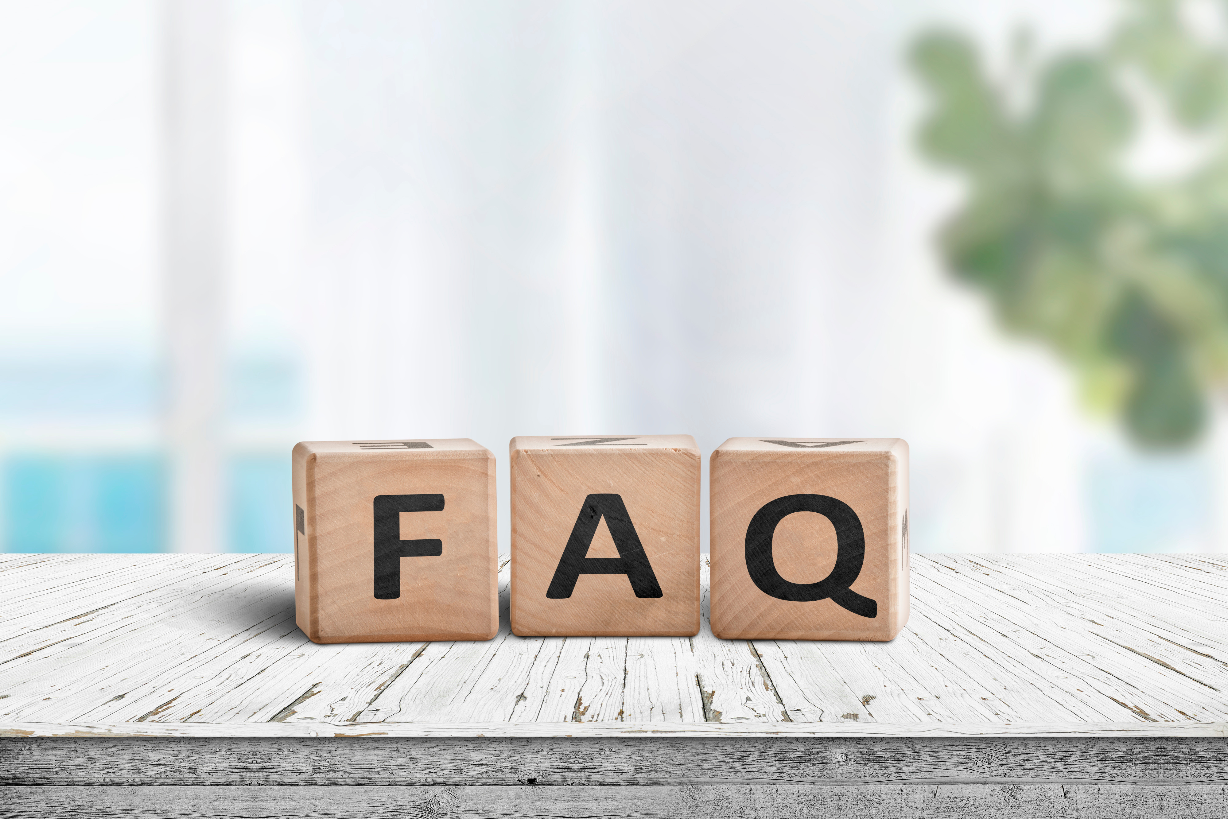 FAQ questions and answers wooden blocks, Maryville TN