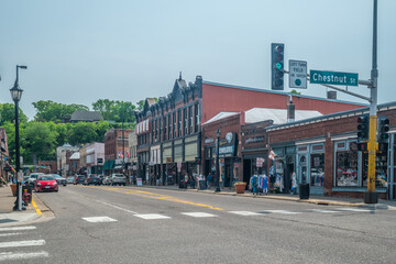 Local marketing on a small-town main street