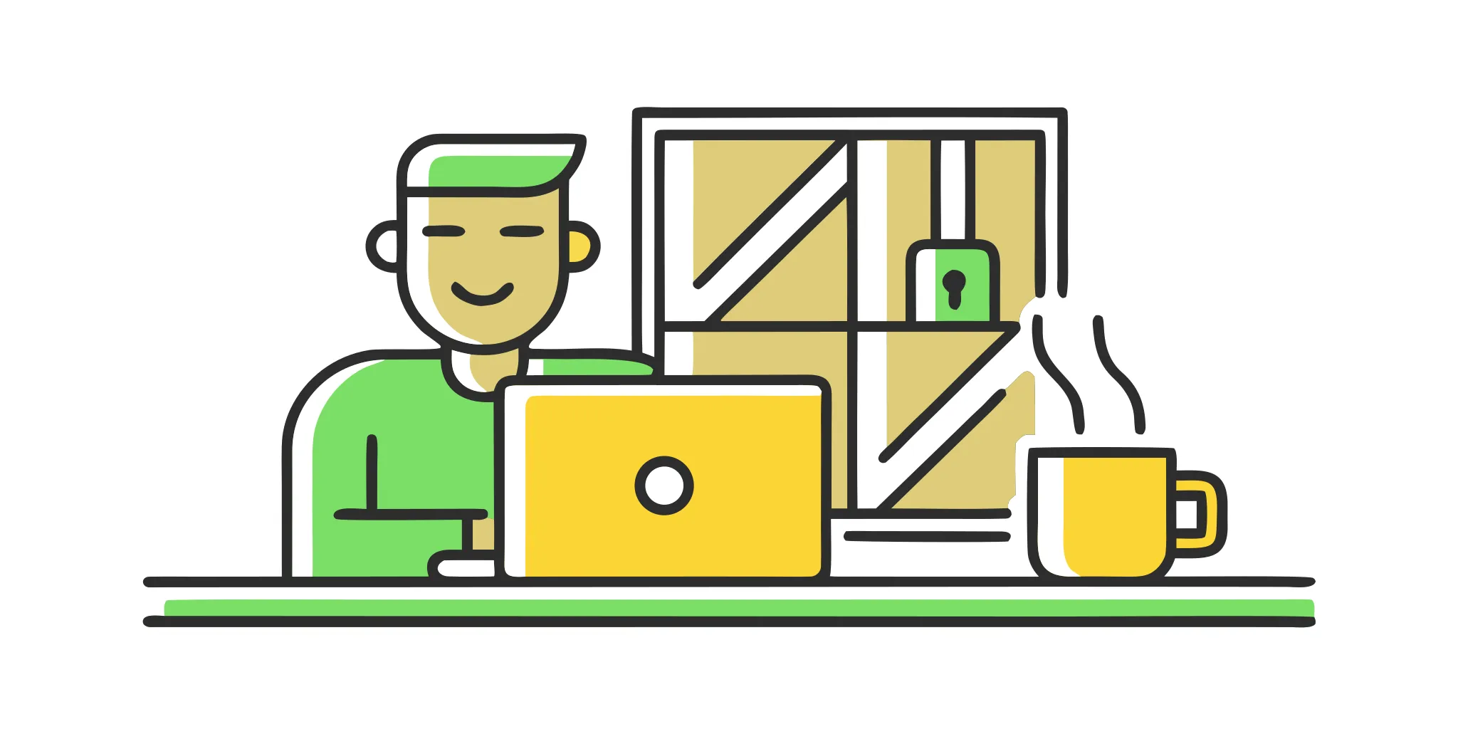 Person on a laptop applying for a payday loan for bad credit.