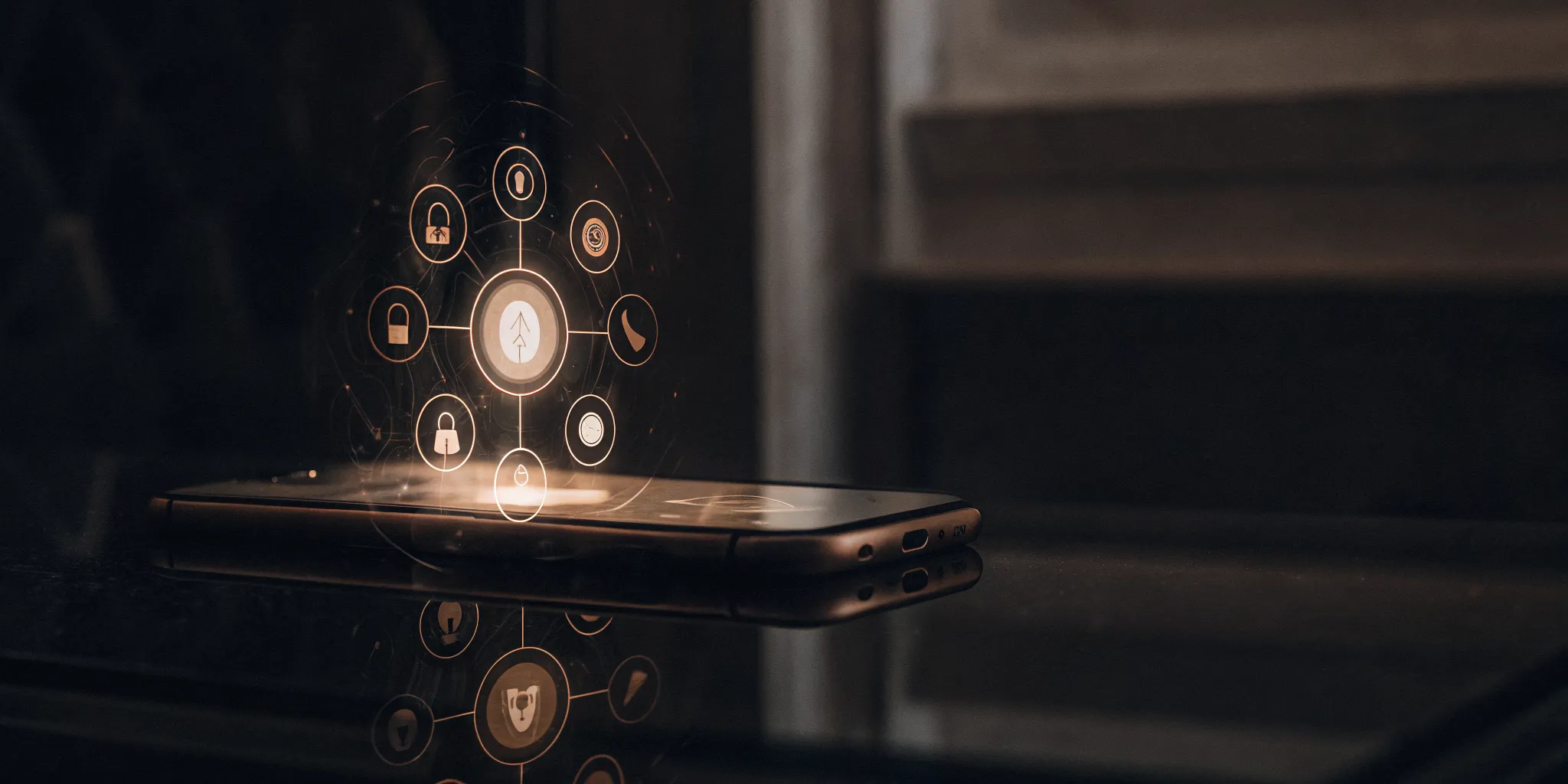 A smartphone displaying open banking security features in Canada.