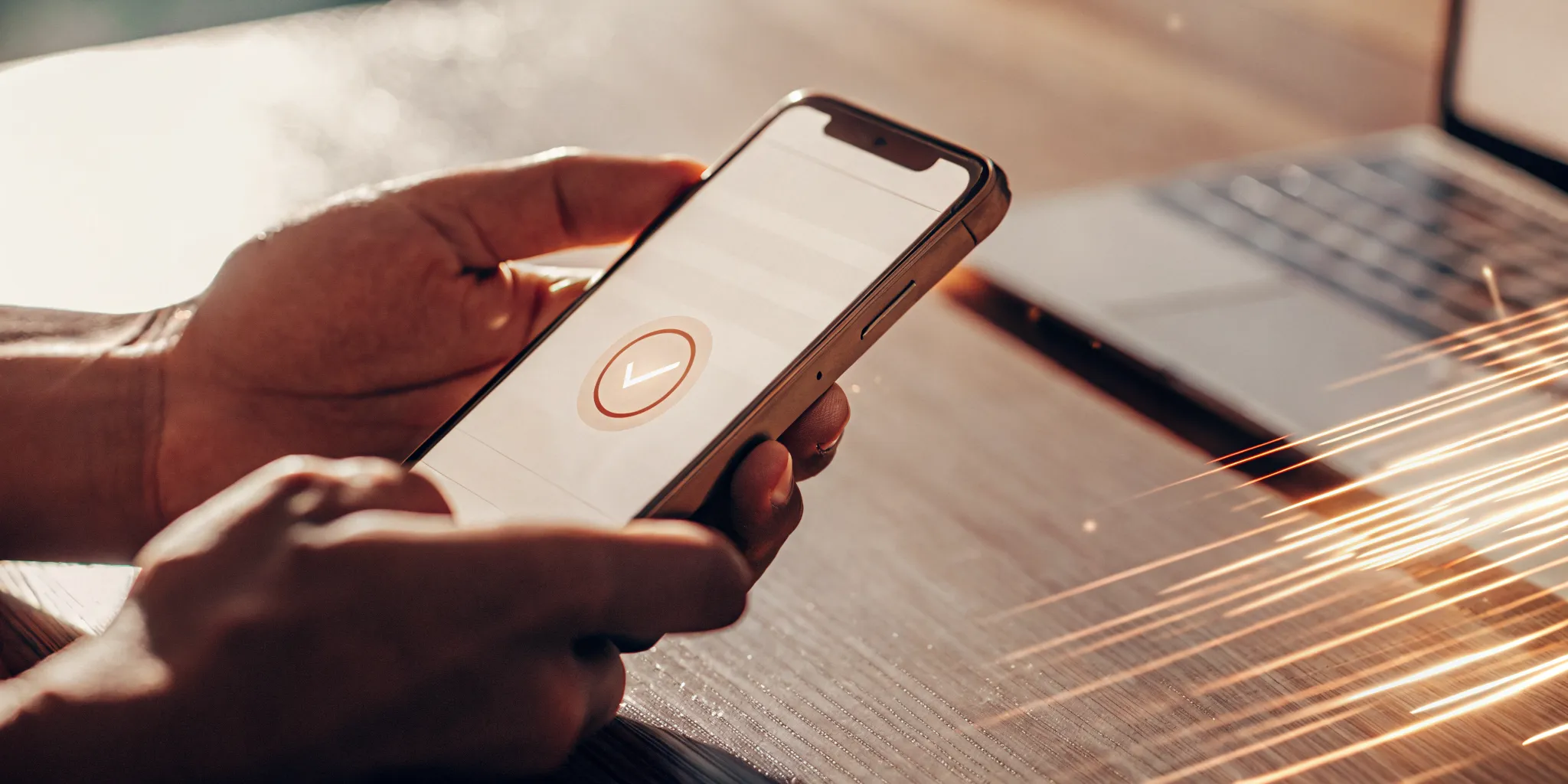 A fast loan advance approved on a smartphone.