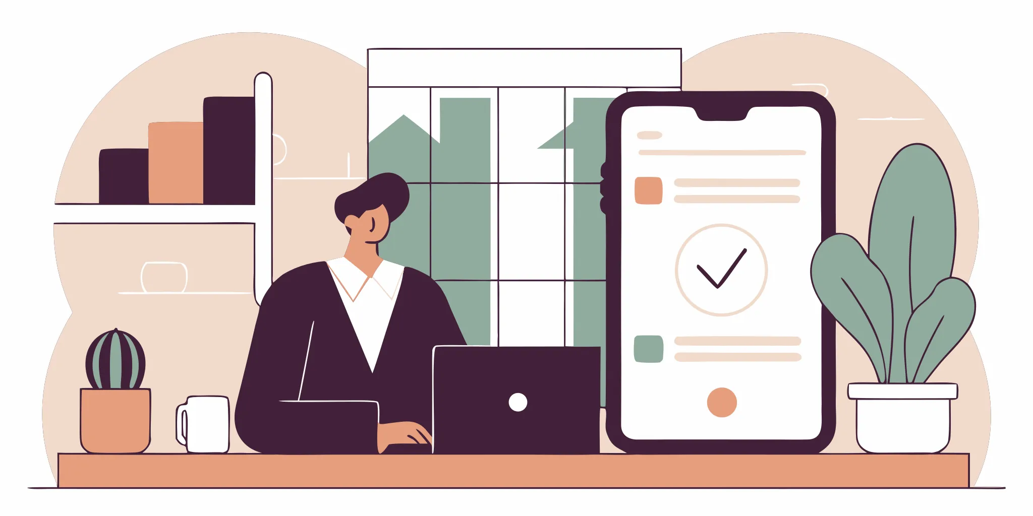 A person gets an online loan without sending documents or pay stubs.