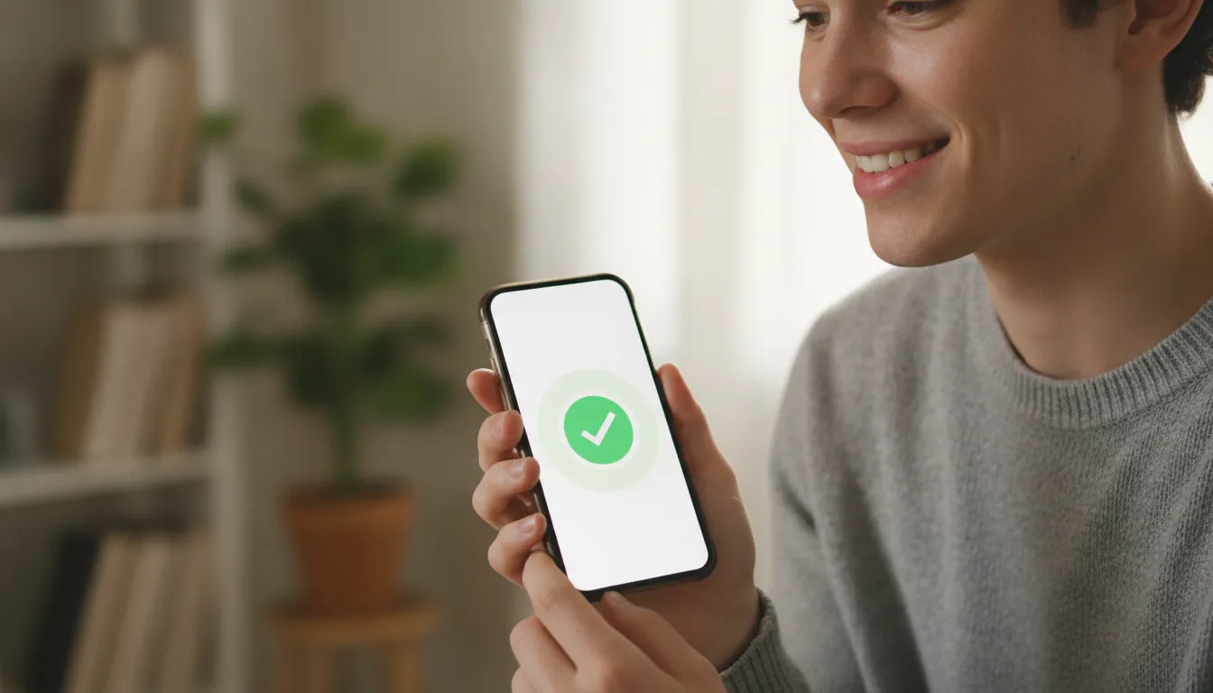 A flat vector illustration representing a secure and paperless online loan application process in Canada