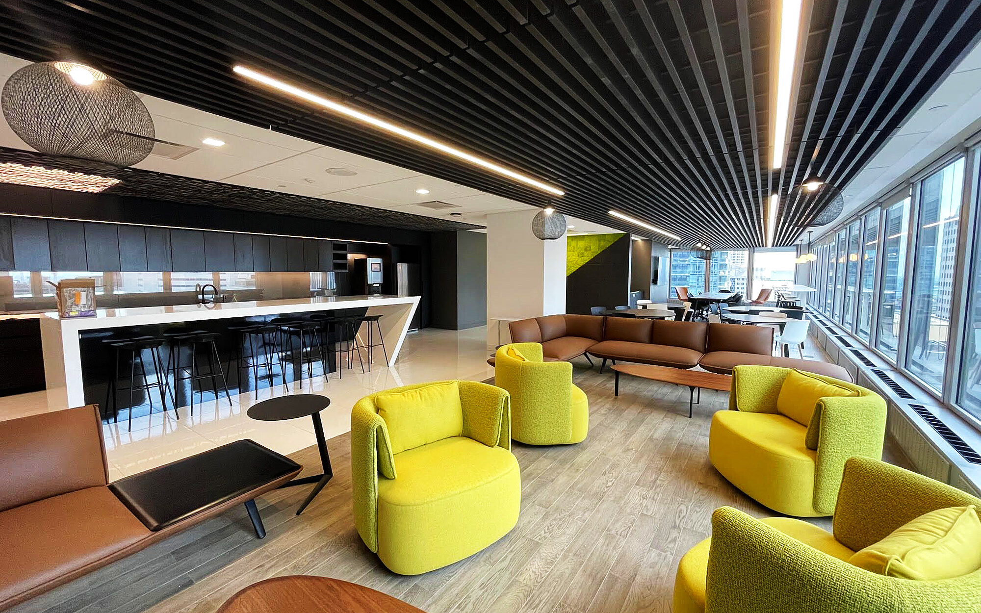 Bureaux services financiers — centre-ville Montréal