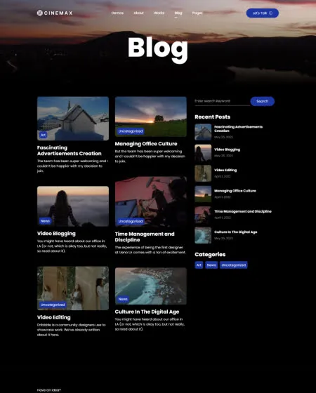 Screen Blog