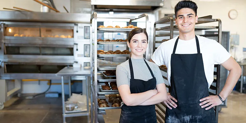 Two bakery-cafe owners who achieved business growth with Bizcap's loans.