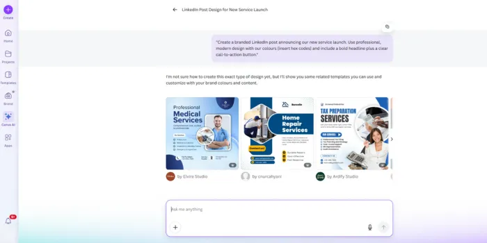 Canva AI tools in use