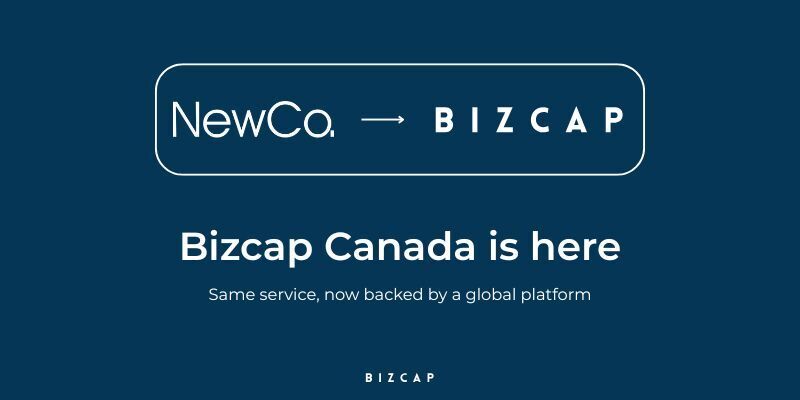 Bizcap canada is here text