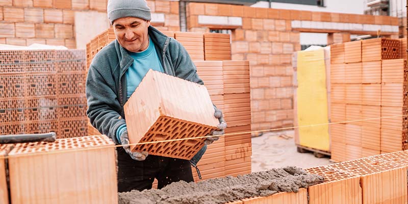 Building a business brick by brick.
