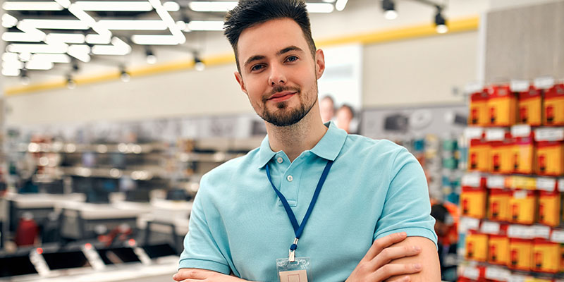 A happy telco worker after Bizcap helped the telco survive COVID through business finance options.