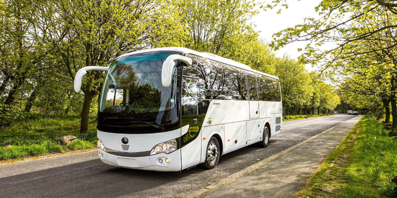 Electric bus driving