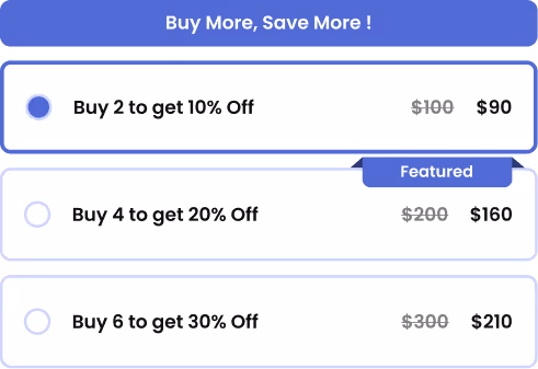 volume discount demo kite