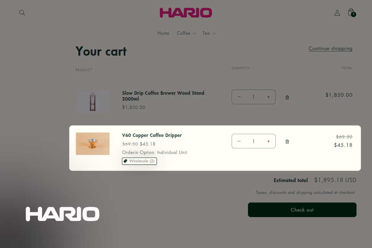 hario example kite