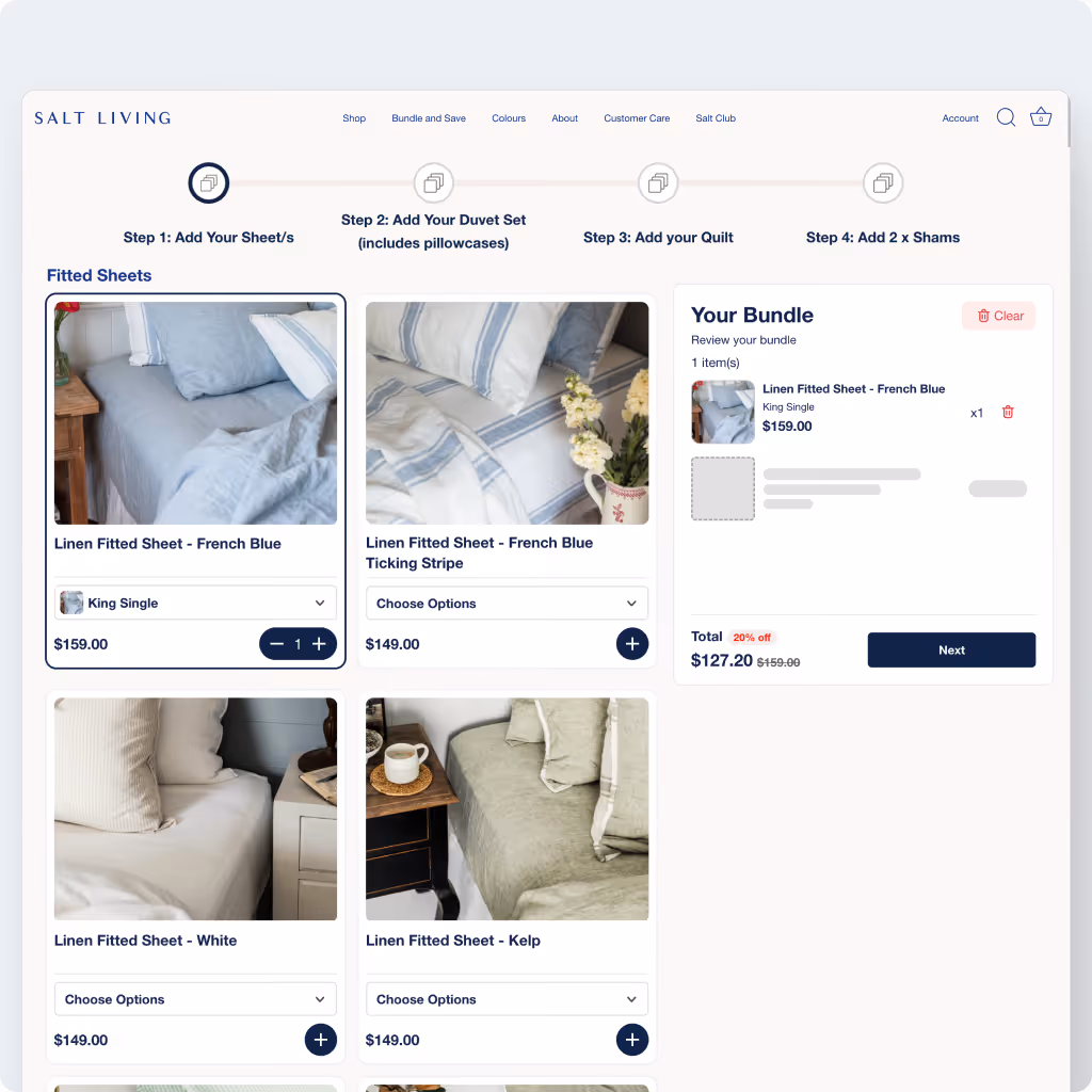 mix and match bundles