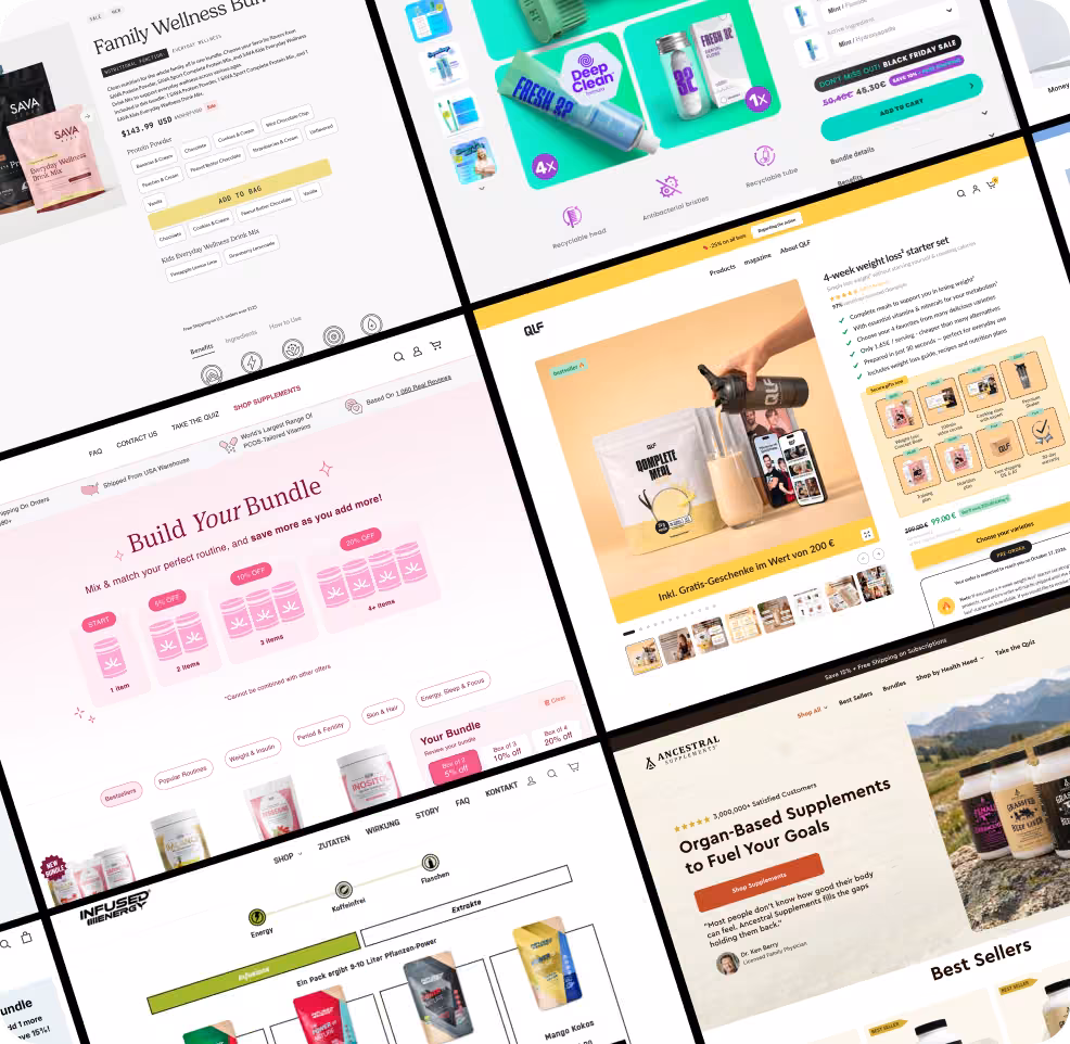 Turn your health and wellness stacks into a revenue machine with bundling intelligence