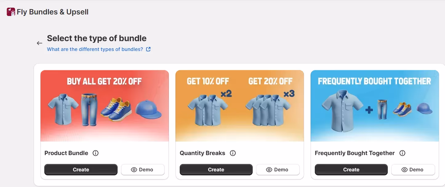 Fly Bundles Templates