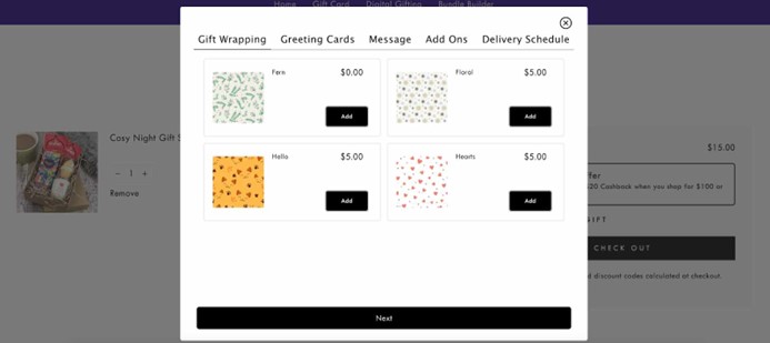 GLab helps create various gifting options.