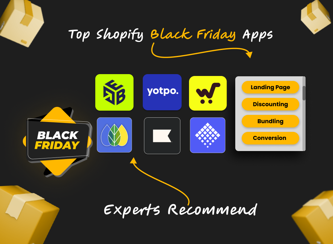 Top Shopify Black Friday Apps [Recommended by Experts] 