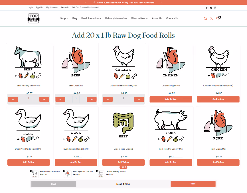 Top Dog Food & Supply