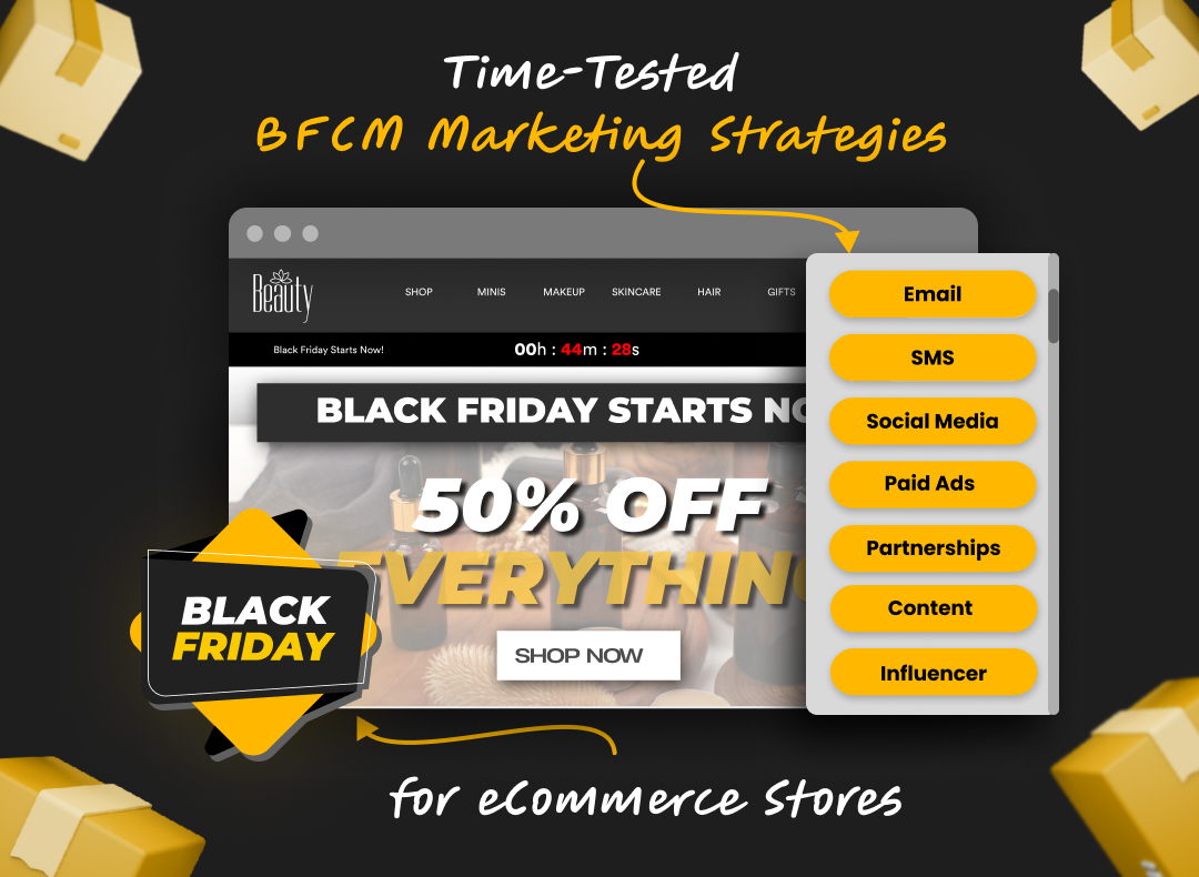 Time-Tested BFCM Marketing Strategies that work for eCommerce Stores