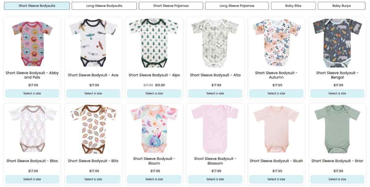 Copper Pearl's Buy More, Save More bundle, made using Easy Bundle, features a variety of clothing to select from.