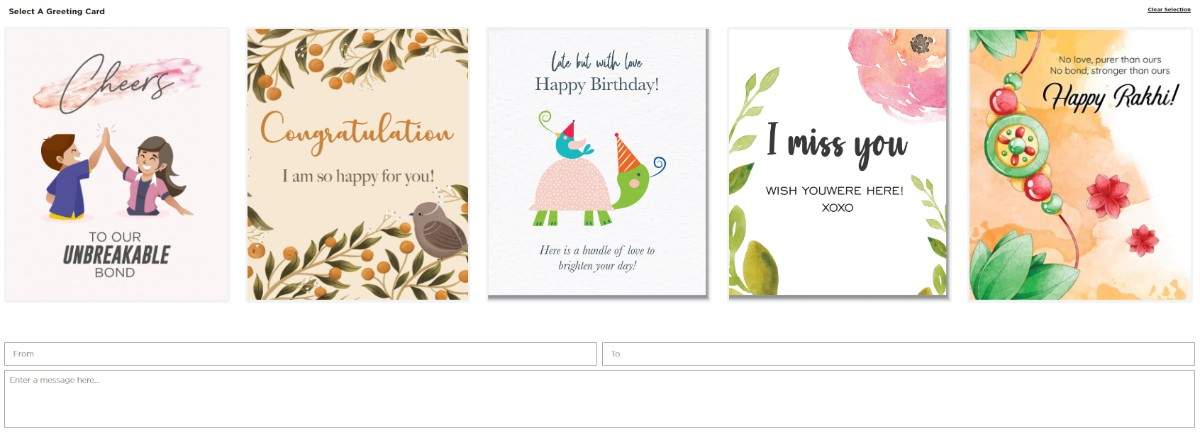  A gifting bundle of Kimirica made using Easy Bundles, encouraging customers to build their own gift box.