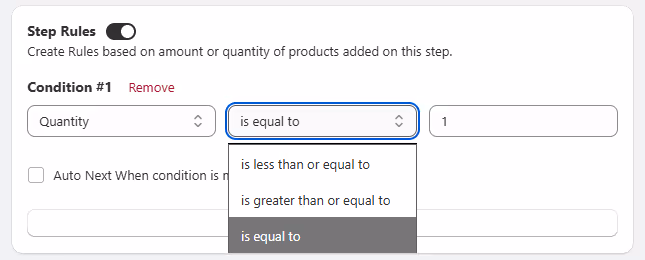 Shopify Mix & Match Bundle - Step Rules