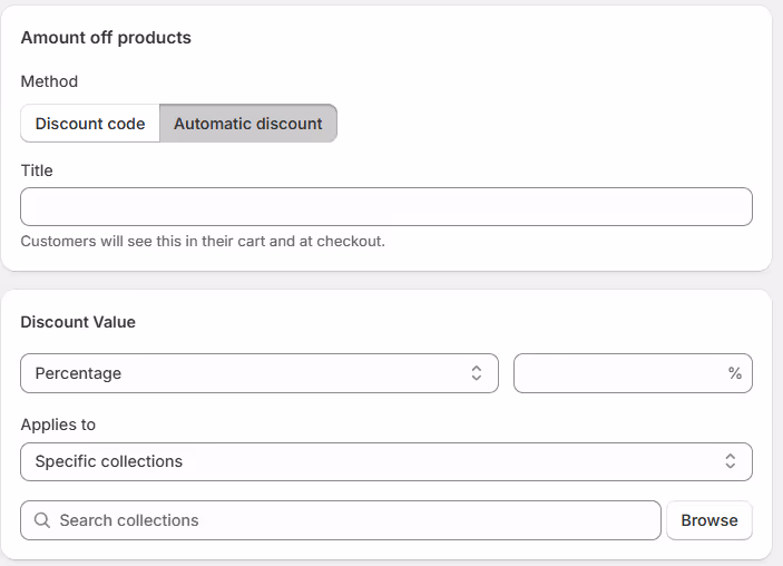 Set Up Volume Discount on Shopify