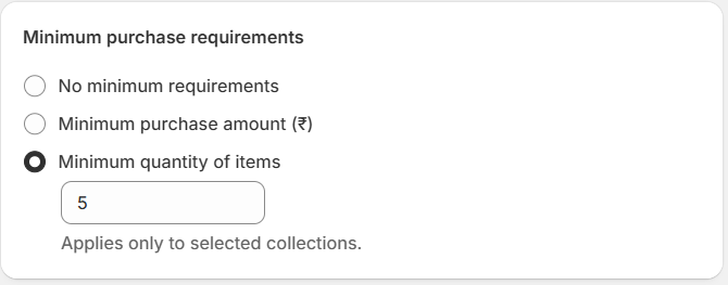 Volume Discount Set Up on Shopify
