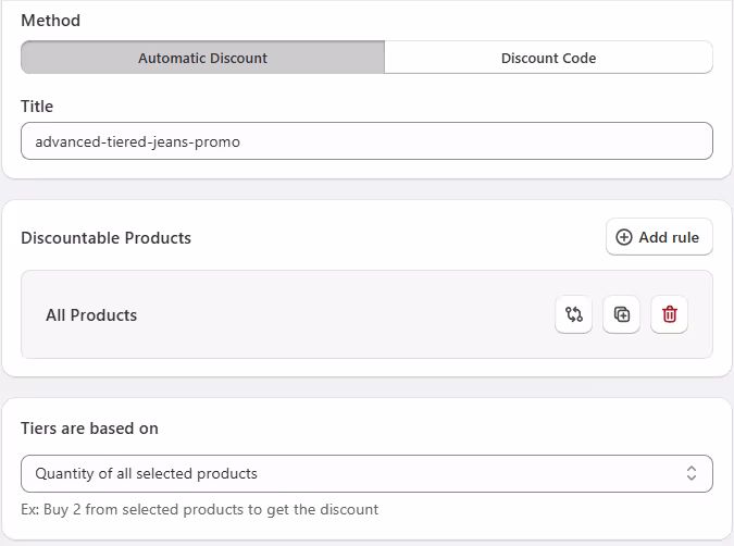 Steps to Set Up Volume Discount on Shopify with Kite