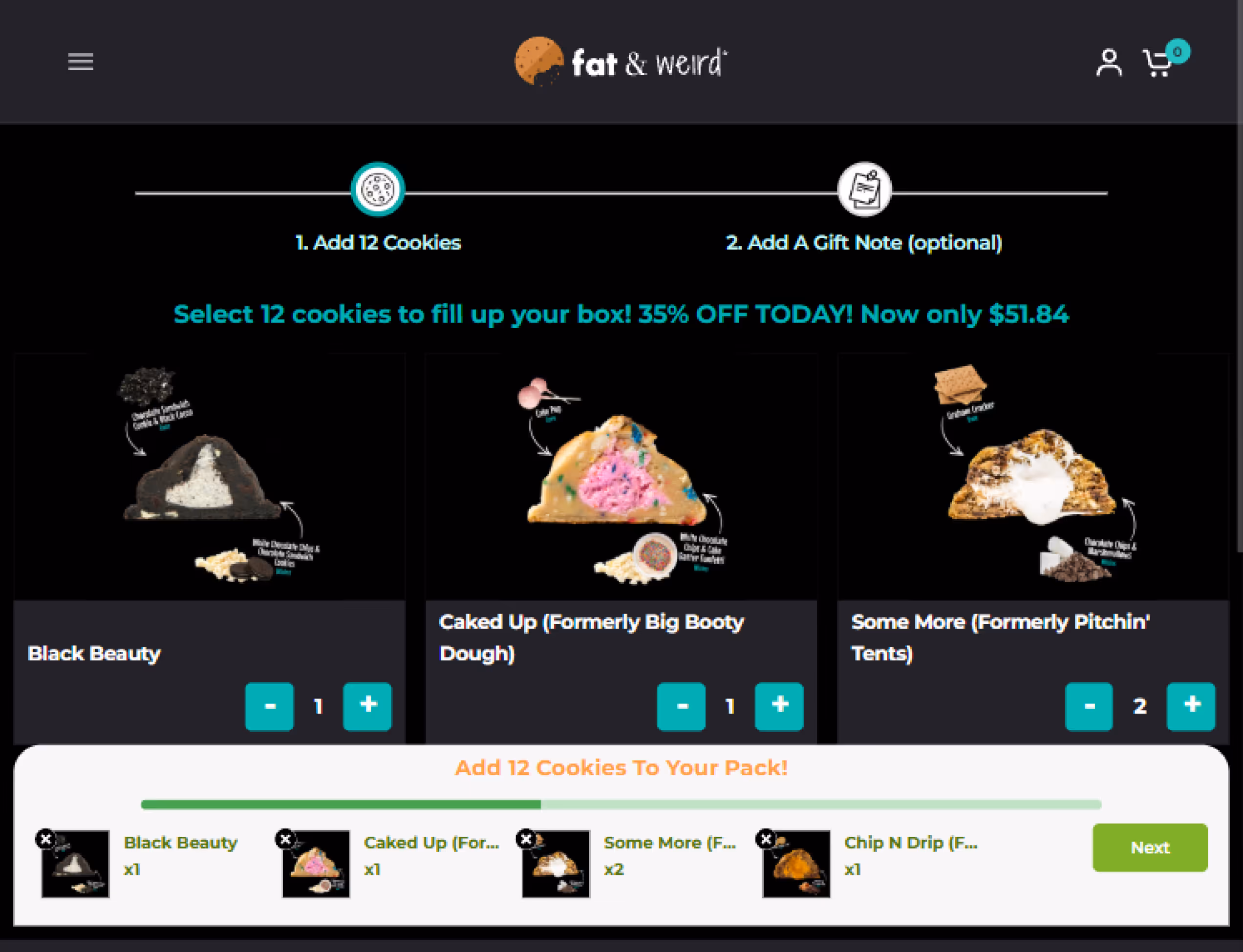 Fat & Weird Cookie