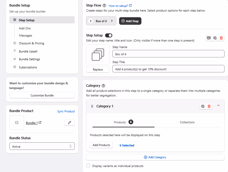 How to create bundles on Shopify with Easy Bundle Builder
