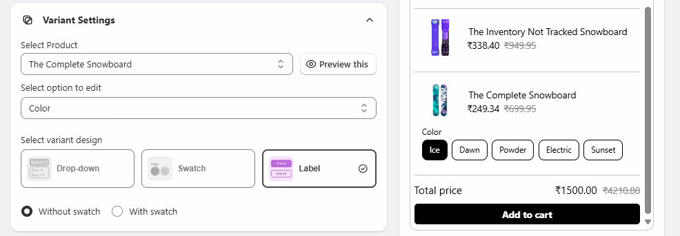 How to create bundles on Shopify with third party app