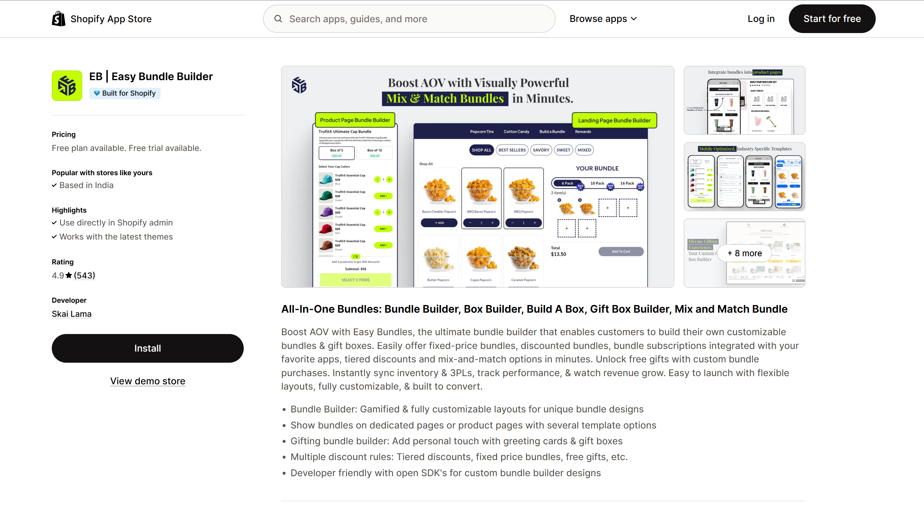 Easy Bundle Builder Best Shopify Product Bundle App