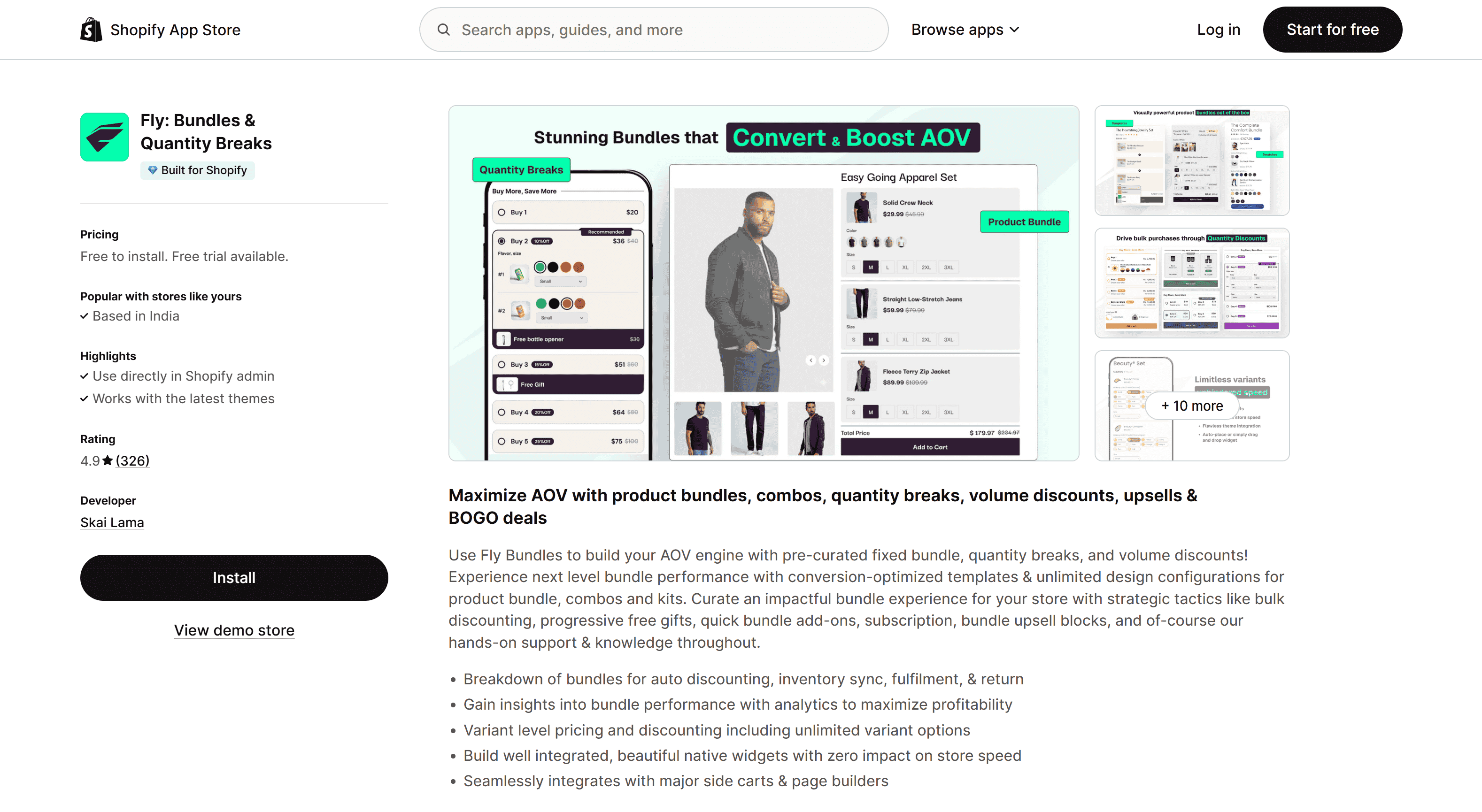 Fly Bundles- Best Shopify Product Bundle App 